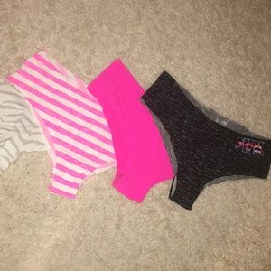 Victorias Secret pink cheekster no-shows